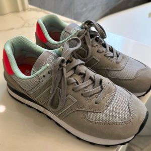 Custom FIGS Women’s New Balance 574 size 8.5